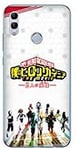 Coque pour Huawei Honor 10 Lite/P Smart (2019) Manga My Hero Academia Blanc