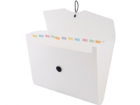 Leviatan Folder A4 white 12 compartments