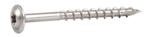 ESSVE 113338 Träskruv WAF, TX40, 8 mm Ø, A4 120 mm, 25-pack