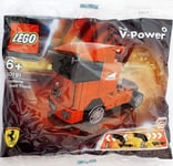 LEGO Shell V Power: Scuderia Ferrari Truck 30191. Small polybag set.