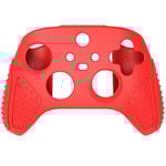 För Xbox Series S/X Game Controller Dammtätt silikonskydd Anti-halk Fodral - Röd