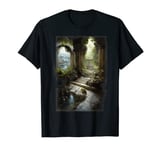 Uncharted Environment Art Inside Temple Fresco The Creation T-Shirt