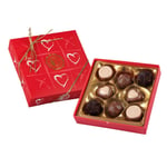 Mother's Day Heart Love Assorted Chocolate Pralines Box 100g Perfect for Valentines and Mothers Day