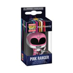 Funko Pop! Keychain: Mighty Morphin Power Rangers 30th - Pink Ranger - Power Rangers TV - Mini-Figurine en Vinyle à Collectionner Porte-clés Fantaisie - Cadeau de Noël - Idée de Cadeau