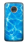 Blue Water Swimming Pool Case Cover For Motorola Moto G7, Moto G7 Plus