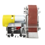 Electric Belts Sander Low Noise Mini Belt Machine With 10Pcs Abrasive Band For
