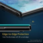 ESR Tempered Glass Screen Protector For Samsung Note 10 Full Cover 2 Pack