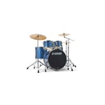 Sonor AQX Stage Blue Ocean Sparkle 22-14-10-12-16 Inkl HW og cymbaler