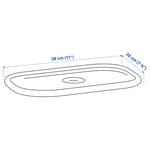IKEA IKEA TROFAST lock, vit, 20x28 cm 20x28 cm