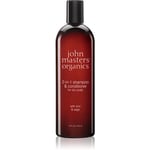 John Masters Organics Scalp 2 in 1 Shampoo with Zinc & Sage Shampoo og balsam 2-i-1 473 ml