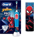 Oral-B Pro Kids Electric Toothbrush, Gifts, 1 New Spider-man Giftset 