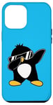 iPhone 15 Plus Penguin Dabbing Party Funny Cute Dab Dance Animal Lover Case