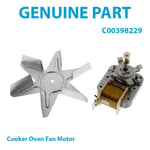 HOTPOINT Genuine Cooker Fan Oven Motor C00398229
