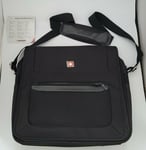 Wenger W73012292  Business Messenger Bag 16 Inches, Padded Laptop Table  - Black