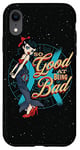 Coque pour iPhone XR Beautiful Poisson Pin up Girl – Good At Being Bad