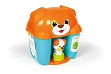 Clementoni 17294 Soft Clemmy Dog & Puppy Bucket for Babies and Toddlers, Ages 6 Months Plus