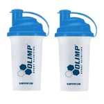 OLIMP SHAKER BOTTLE 700ml PROTEIN BCAA WORKOUT POWDER MIXER SET OF 2