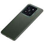 Xiaomi 14 Pro Skinndekket Plastdeksel med Innebygd Kamerabeskytter - Grønn