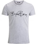 Björn Borg BJORN BORG Tee Signature logo Grey Mens (XXL)