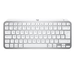 Logitech - MX Keys Mini For Mac Minimalist Wireless Illuminated Keyboard Nordic Layout