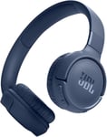 JBL Tune 520BT Wireless On-Ear Headphones Pure Bass Sound BLUE NEW