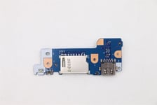 Lenovo Legion 5-17IMH05 USB-A Card Reader Button Board 5C50S25076