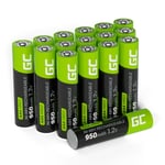 Green Cell 4x AAA HR03 950mAh Uppladdningsbara Batterier