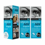 3 x Hycosan Original Preservative Lubricating 7.5ml Dry Eye Drops
