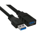 InLine 2.0 m USB 3.0 A - A forlængerledning