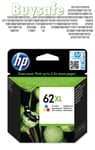 Original HP 62XL Colour Ink for HP Envy 7645 e-All-in-One printer