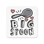 Big Spoon Fridge Magnet Valentine's Day Happy Wife Boyfriend Love Girlfriend