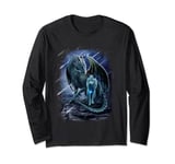 Mystery Dragon and Wolf Wild Creatures Long Sleeve T-Shirt