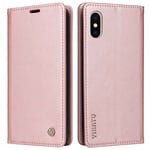 YIKATU iPhone X/XS fodral - Roséguldfärgat