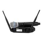 Shure -GLXD24+UK/B87A-Z4- Digital Wireless Handheld System with BETA®8