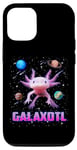 Coque pour iPhone 13 Pro Galaxotl Axolotl In Galaxy Cute Pet Mexican Space Axolotl