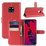 huawei Huawei Mate 20 Pro PU Wallet Case Red