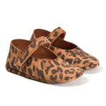 Tocoto Vintage Suede Leopard Lära Gå-skor Bruna | Brun | 18 EU