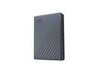 Wd My Passport Wdbrmd0040bgy-Wesn - Hårddisk - 4 Tb - Extern (Bärbar) - 2,5"