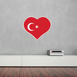 I Love Turkey Vinyl Wall Art