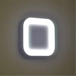 H.aetn Éclairage extérieur Petite Lampe Murale Ronde LED escalier allée Art créatif Nordique Moderne Applique Murale étanche