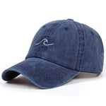 N/N Washed dad hats women men sea wave baseball cap unisex cotton dad hats sports hats bone