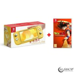 Pack Nintendo Switch Lite Jaune + Dragon Ball Z Kakarot