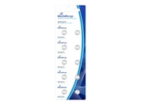 Mediarange Premium - Batteri 10 X Lr621 - Alkaliskt - 13 Mah