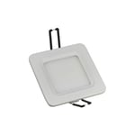 Algine LED 9W - 24V, IP20, Neutral vit, Takpanel, Vit ram - Kulör : Neutral