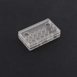 Wishiot Transparent Enclosure Protective Case ABS Housing Cover Shell for BBC micro:bit Development Board with Interface compatible with lego building bricks