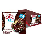 Fibre One 90 Calorie Doughnuts Chocolate Flavour 4 x 23g (92g) (Pack of 8, total 32 doughnuts)