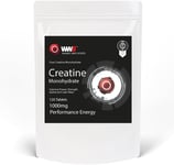 Creatine Monohydrate 120 Capsules, Increases Physical Performance, Unflavoured V