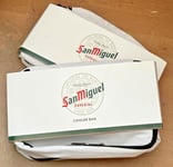 2 X SAN MIGUEL COOLER BAGS - DRINKS CHILLER PARTY BBQ FESTIVAL