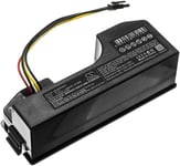 Kompatibelt med Cecotec CONGA 3090, 14.8V, 3000 mAh