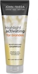 John Frieda Highlight Activating For Blonde Hair, Citrus, Moisturising Shampoo,